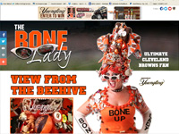 The Bone Lady - Ultimate Cleveland Browns Fan